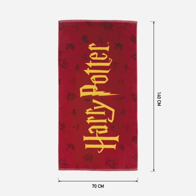 Prosop pentru plaja, Harry Potter, 70 x 140 cm