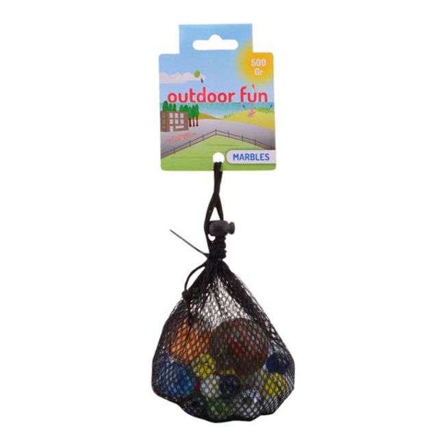 Bile multicolore din sticla, 14 - 35 mm, 500 grame