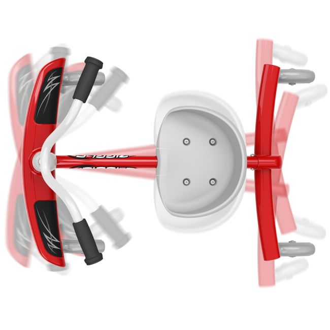 Cvadriciclu fara pedale Radio Flyer Ziggle, 3- 8 ani