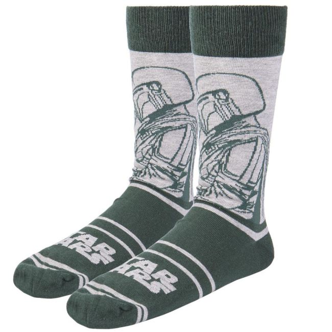 Set 3 perechi sosete Star Wars Mandalorian 36-41