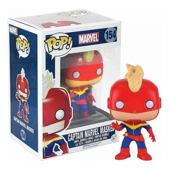 Figurina POP! din vinil Captain Marvel, 9 cm