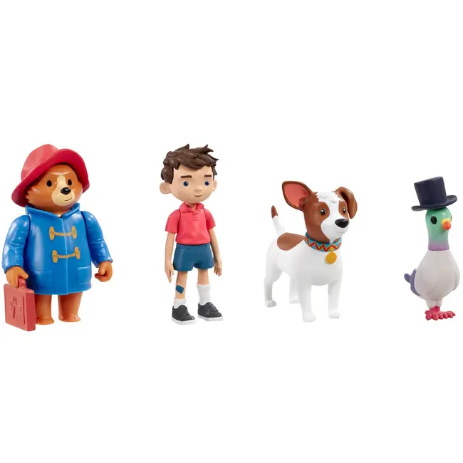 Set 4 figurine Ursuletul Paddington, 5,5 - 7 cm
