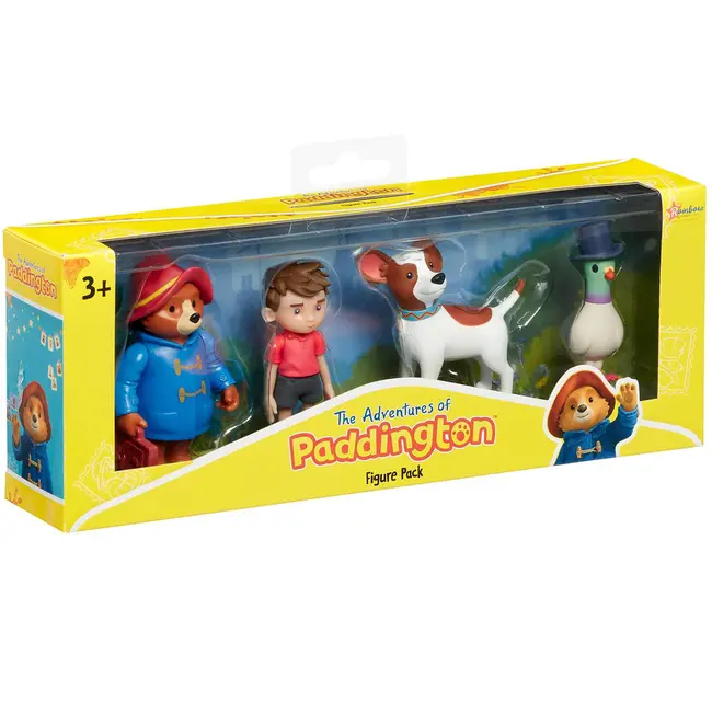 Set 4 figurine Ursuletul Paddington, 5,5 - 7 cm
