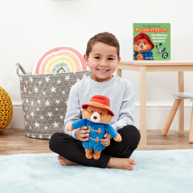 Jucarie din plus cu sunete ursuletul Paddington, 27 cm