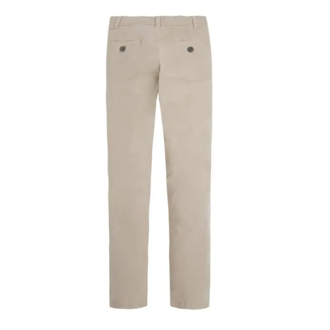 Pantaloni bej din doc (6521), 12 ani / 152 cm