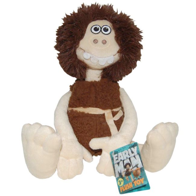Set 2 jucarii din plus Dug 40 cm & Hognob 27 cm, Early Man