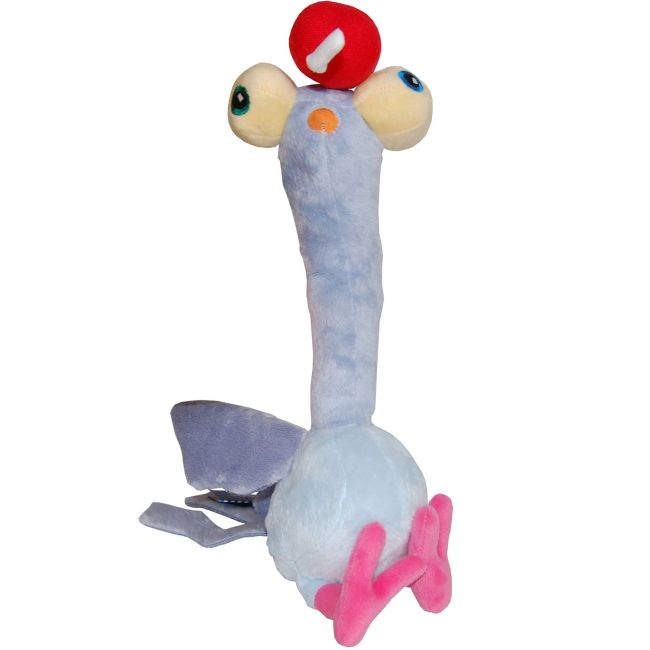 Set 2 jucarii din plus CrazyEyes 34 cm & Lance 26 cm, Spioni Deghizati