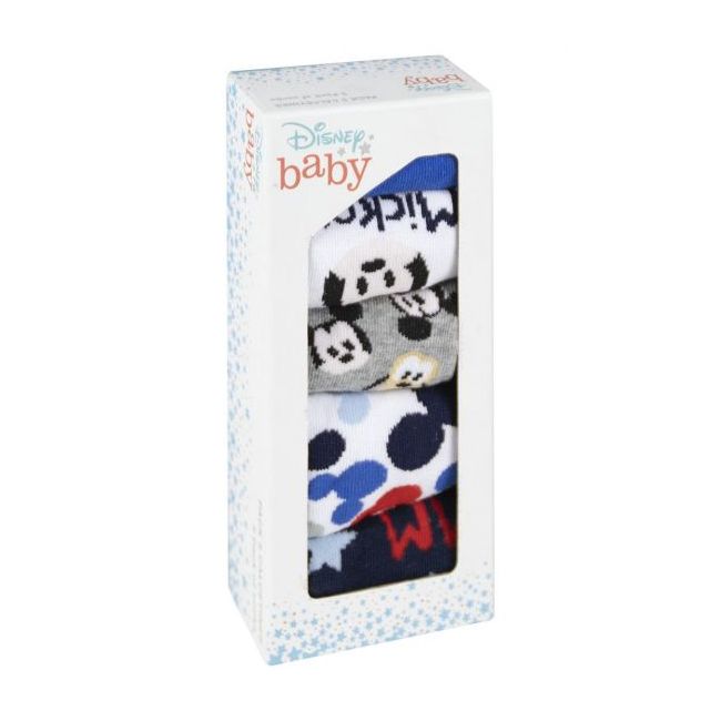 Set 5 perechi sosete Mickey Mouse, marimea 15/16
