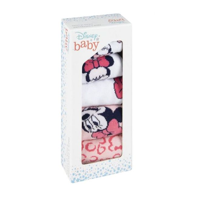 Set 5 perechi sosete Minnie Mouse, marimea 17/18
