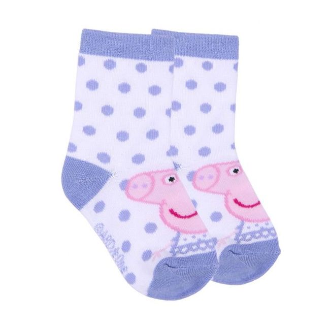 Set 5 perechi sosete Peppa Pig, marimea 19/20