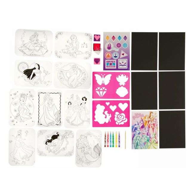 Set creativ pentru desenat, Disney Princess