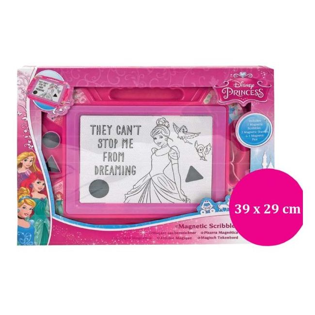 Tabla magnetica pentru desenat, Disney Princesses, 39 x 29 cm