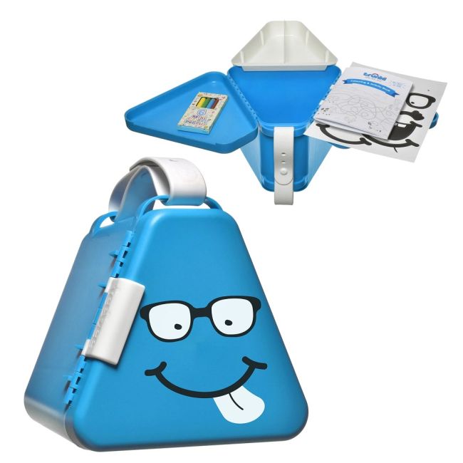 TeeBee Blue - Cutie pentru jucarii / Suport pentru activitati