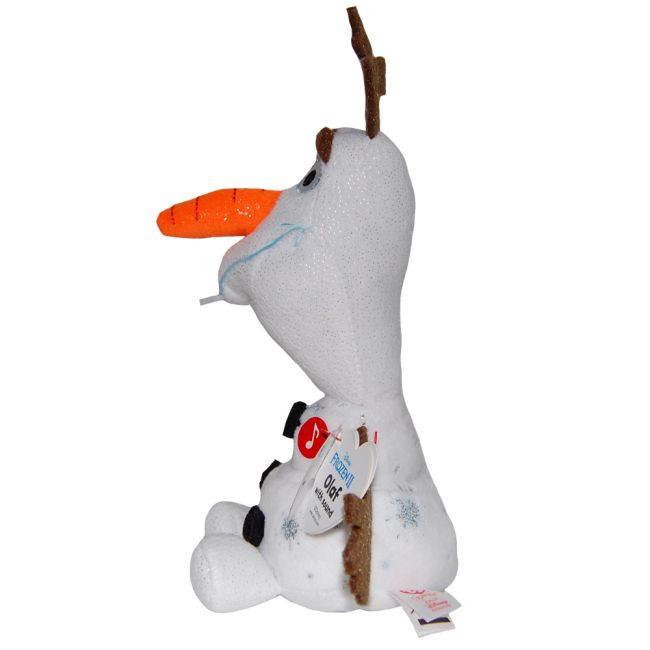 Jucarie din plus cu sunete Olaf, Frozen, 16 cm