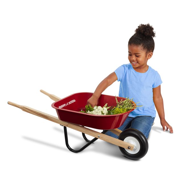 Jucarie - Roaba din otel/lemn Radio Flyer