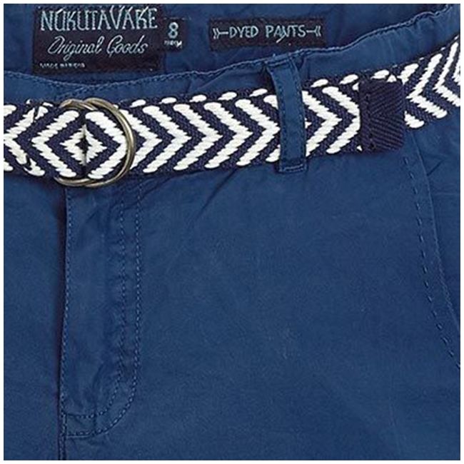 Pantaloni scurti bleumarin cu curea (6261), 10 ani / 140 cm
