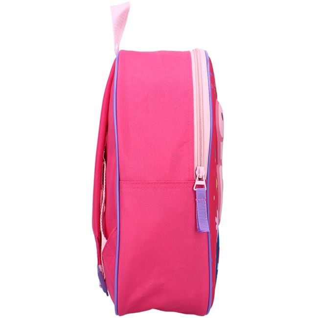Rucsac 3D Peppa Pig Friends Around Town, 32x26x11 cm