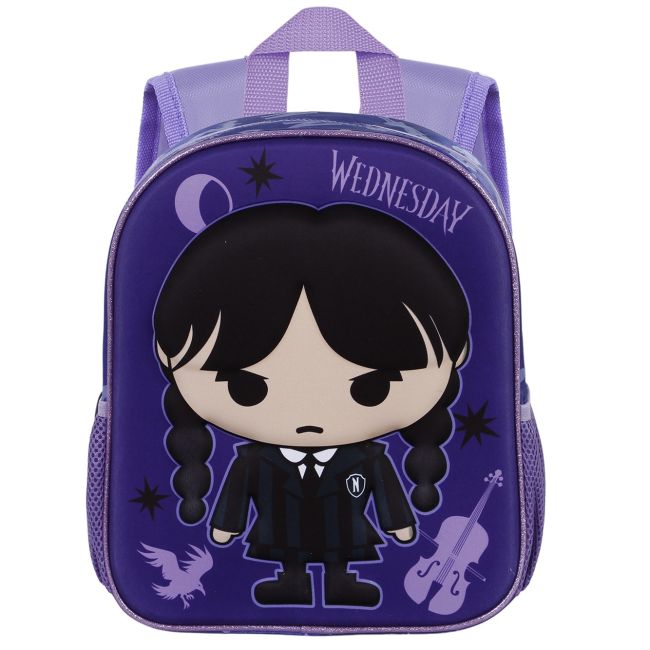 Rucsac Wednesday Chibi 3D, 26x31x11 cm