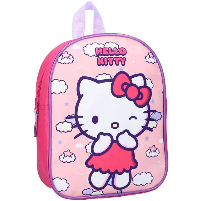 Rucsac Hello Kitty Pink Ribbon, 29x22x9 cm