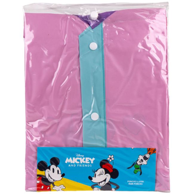 Pelerina de ploaie tip poncho, Minnie Mouse, Roz, 3 - 4 ani