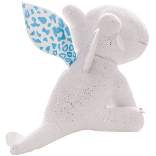 Jucarie din plus Light Fury cu aripi fluorescente, Dragons, 34 cm