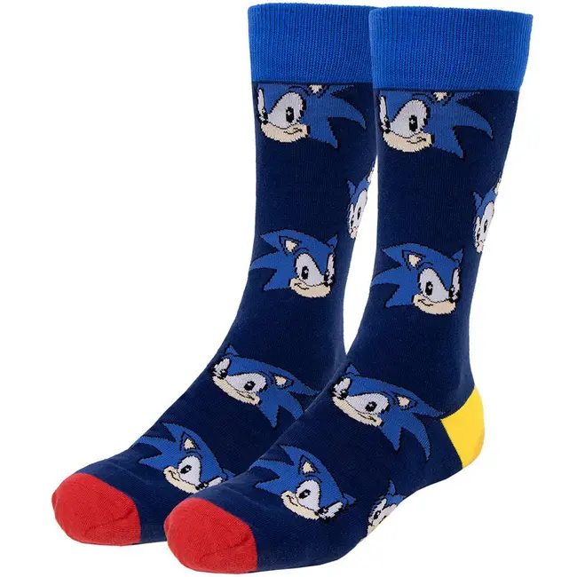 Set 3 perechi sosete Sonic, 35/41