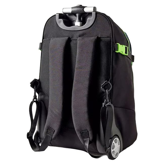 Troler Monocromo Urban, Negru/Albastru, 55x35x25 cm