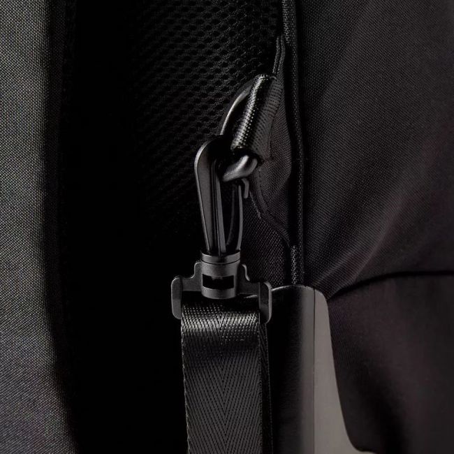 Troler Monocromo Urban, Negru/Albastru, 55x35x25 cm