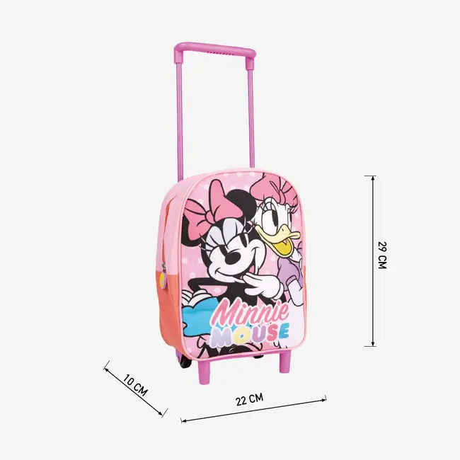 Troler pliabil Minnie Mouse, 22x29x10 cm