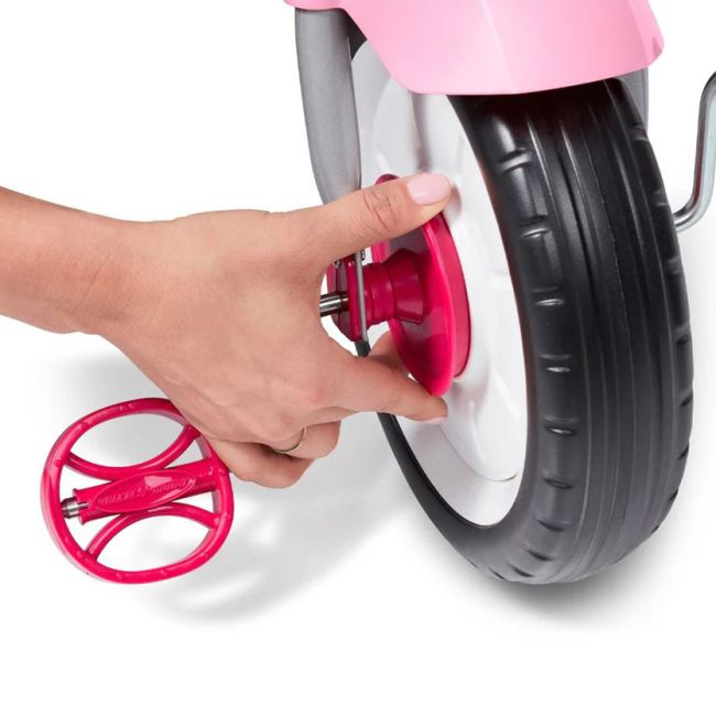 Tricicleta Radio Flyer 3-in-1 Stroll 'N Trike, Roz, 1.5 - 5 ani