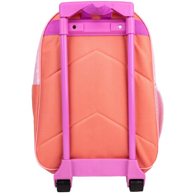 Troler pliabil Minnie Mouse cu buzunar frontal, 31x41x14 cm