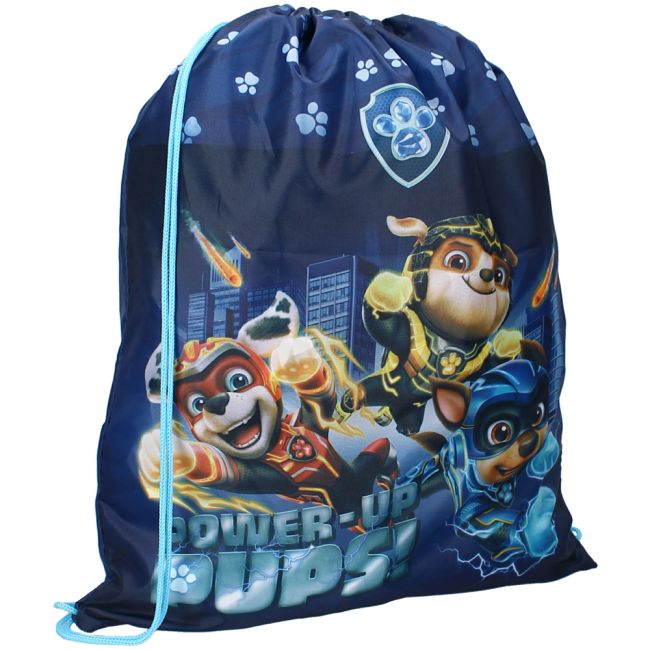 Sac sport Paw Patrol The Mighty Movie Mighty Pups, 44x36 cm