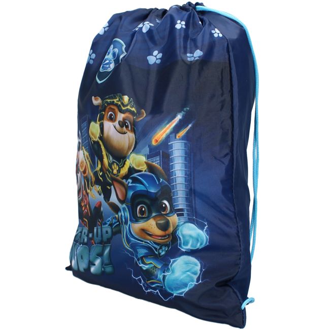 Sac sport Paw Patrol The Mighty Movie Mighty Pups, 44x36 cm