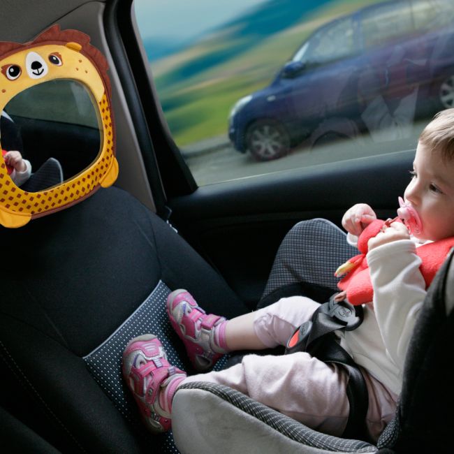 Oglinda auto pentru supraveghere copil Benbat Lion