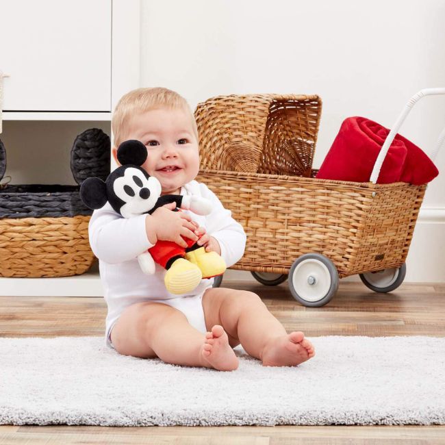 Jucarie senzoriala din plus Mickey Mouse, 24 cm