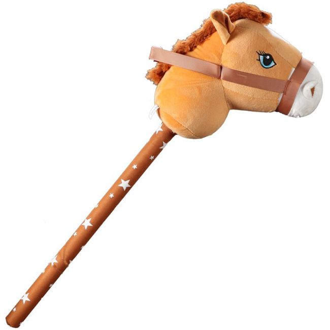Bat de calarit cu sunete - Cal maro, 73 cm
