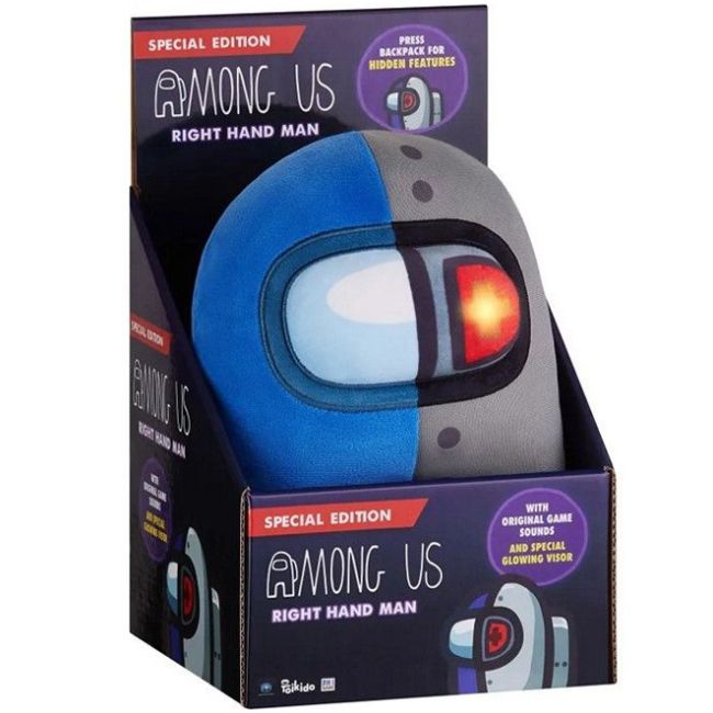 Jucarie din plus cu sunete Right Hand Man, Among Us, 25 cm