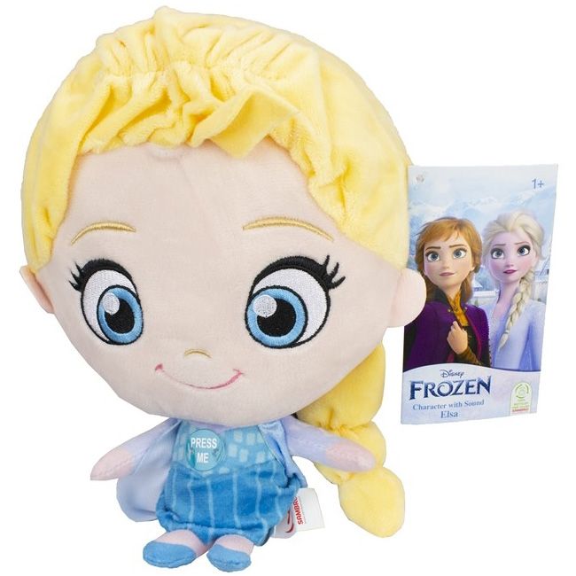 Jucarie din plus cu sunete Elsa, Frozen, 24 cm