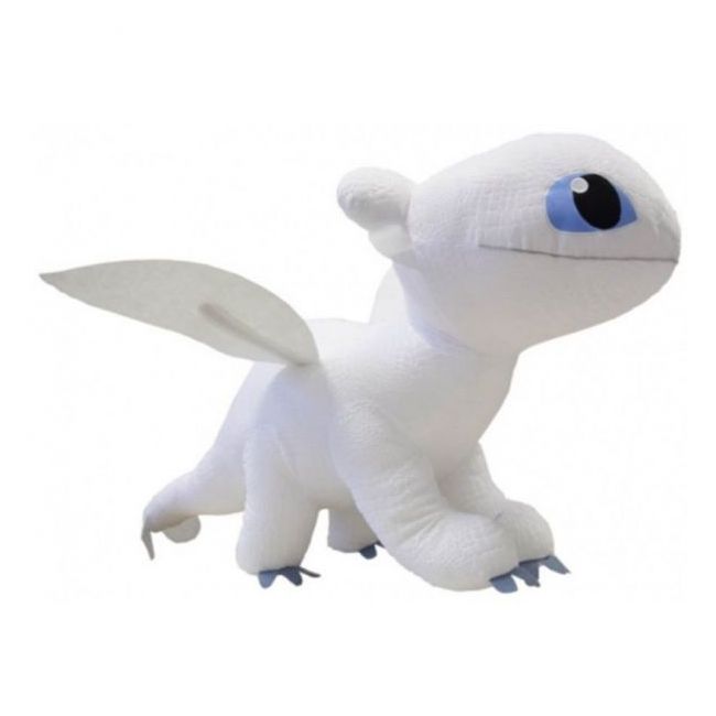 Jucarie din plus Light Fury, Dragons, 40 cm