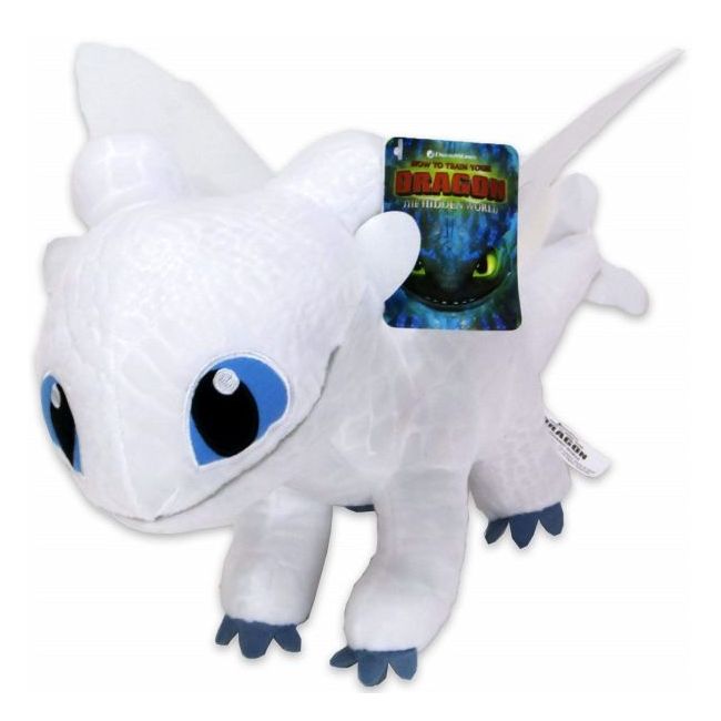 Jucarie din plus Light Fury, Dragons, 40 cm