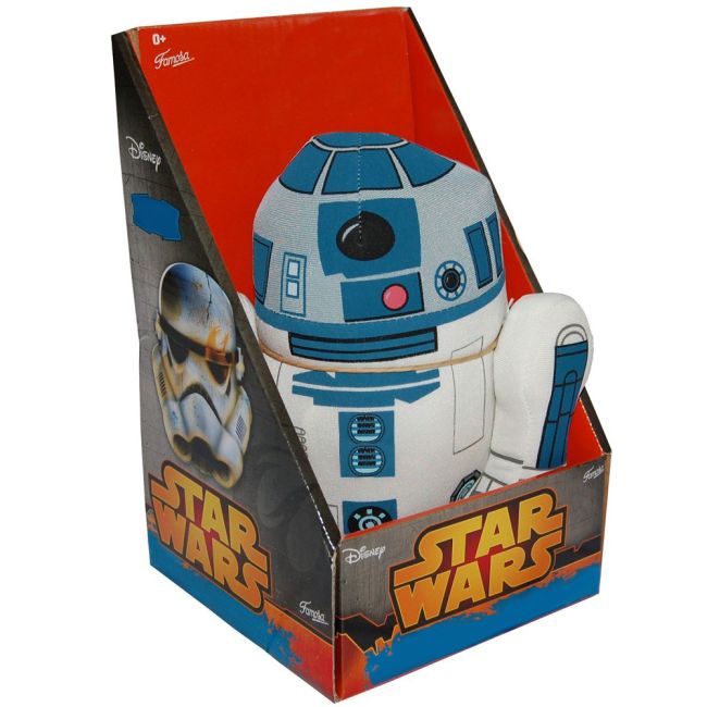Jucarie din material textil, Star Wars R2D2, 20 cm