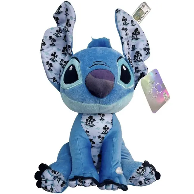 Jucarie din plus cu sunete Stitch 100th Anniversary, Lilo & Stitch, 26 cm