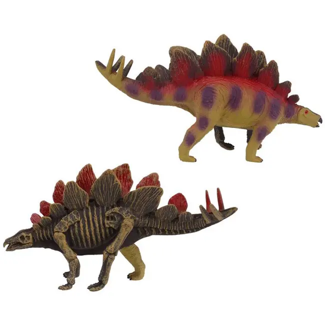 Figurina Stegosaurus 2 in 1 dinozaur si fosila