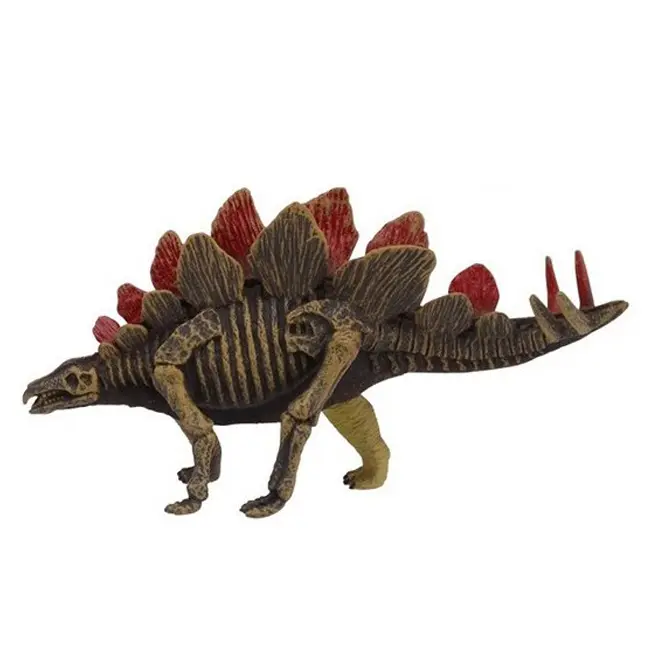 Figurina Stegosaurus 2 in 1 dinozaur si fosila
