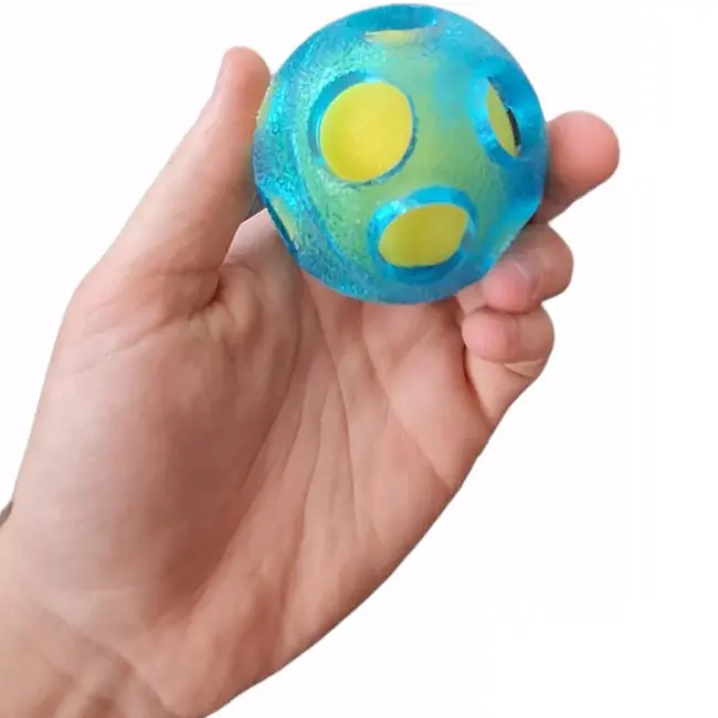 Set 3 mingi pentru apa cu burete, 7 cm
