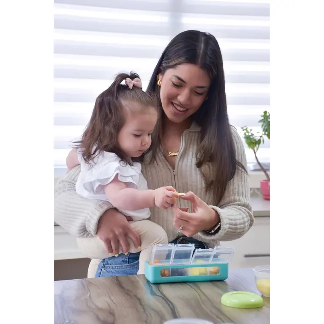 CUTIE SNACK 4 COMPARTIMENTE, MELII, BLUE VIVML22410