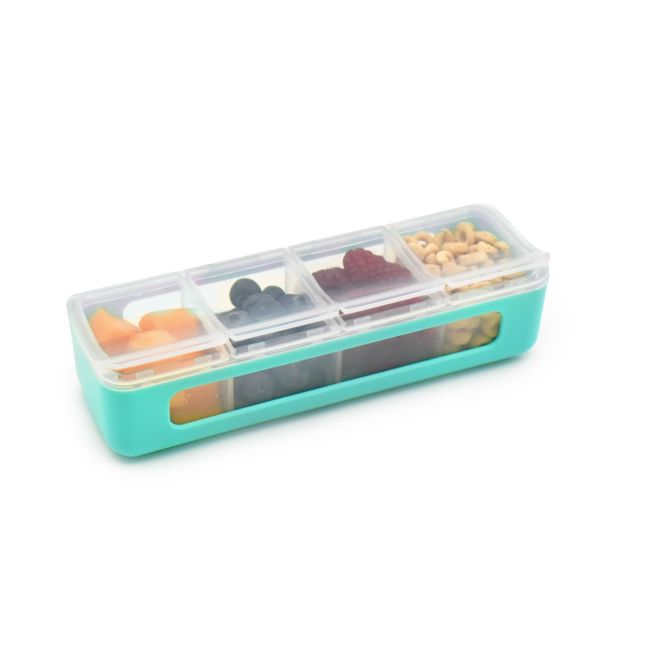 CUTIE SNACK 4 COMPARTIMENTE, MELII, BLUE VIVML22410