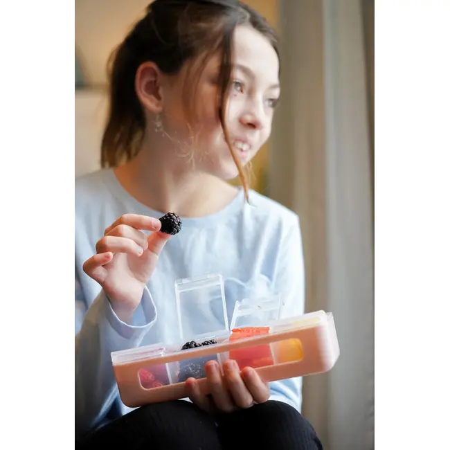 CUTIE SNACK 4 COMPARTIMENTE, MELII, ROZ VIVML22400