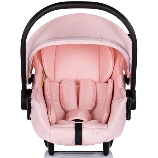 Carucior chipolino aura 3 in 1 pink marshmallow hubst-kkaur02506pm