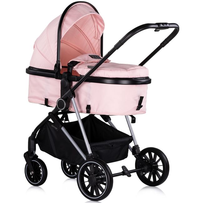Carucior chipolino aura 3 in 1 pink marshmallow hubst-kkaur02506pm